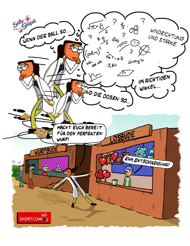 Cartoon: Sally goes Rummel 1