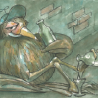 Kleine Vogelkunde - die Schnapsdrossel