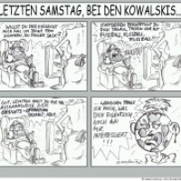 Letzten Samstag bei den Kowalskis