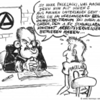 Wenn Fußballprofis zur ARGE müssen...