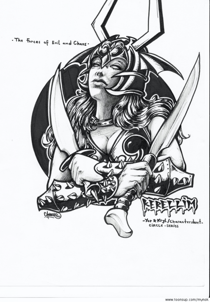 Concept Art / Character Design: More real Kerellim from 'Yor & Kryl' 1