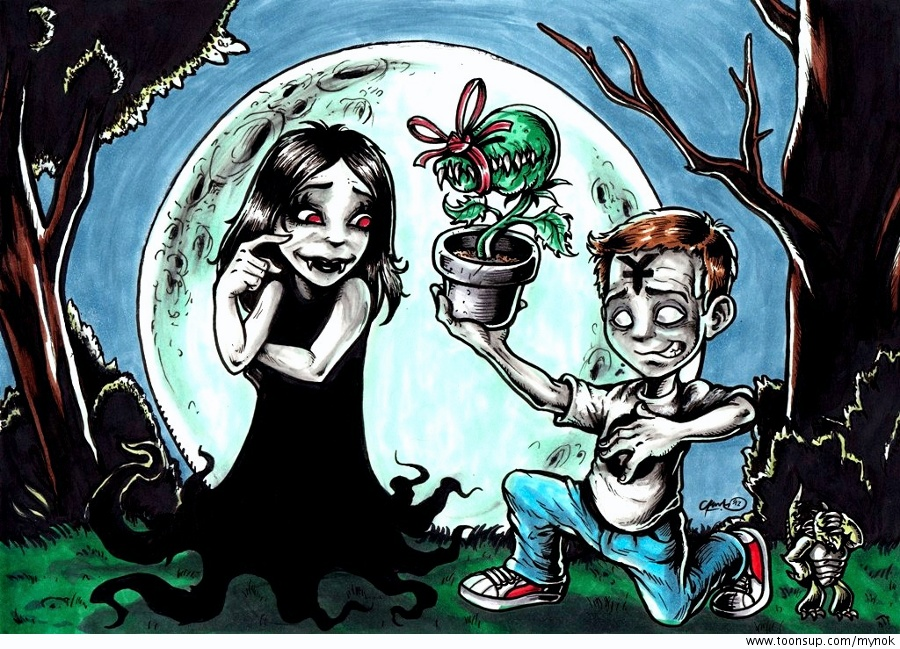 Illustration: Ogrul is in Love with...Nosfera! 1