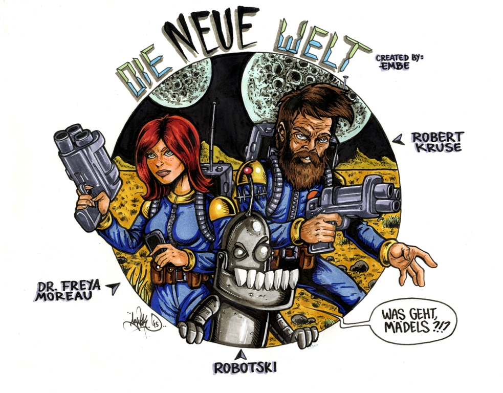 Illustration: Die Neue Welt (Character Teaser) 1