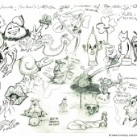 Erlangen 2010 - Tischrunde vom Manhattan