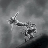 Illustration: How i draw - Thunderpunch 6