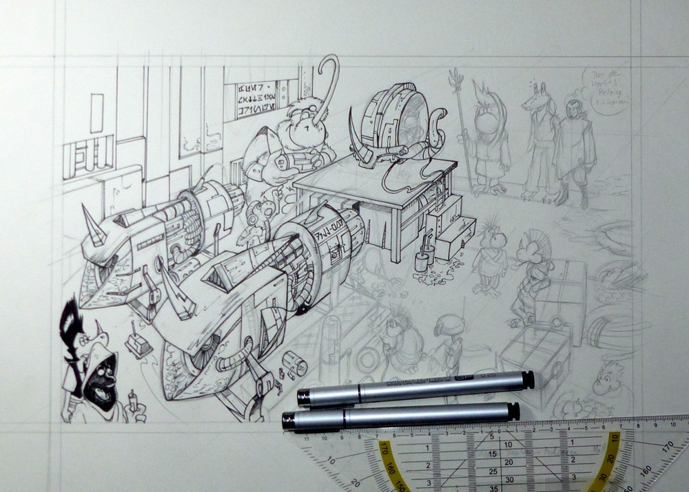 Illustration: WIP Geschenkarbeit (2) 4