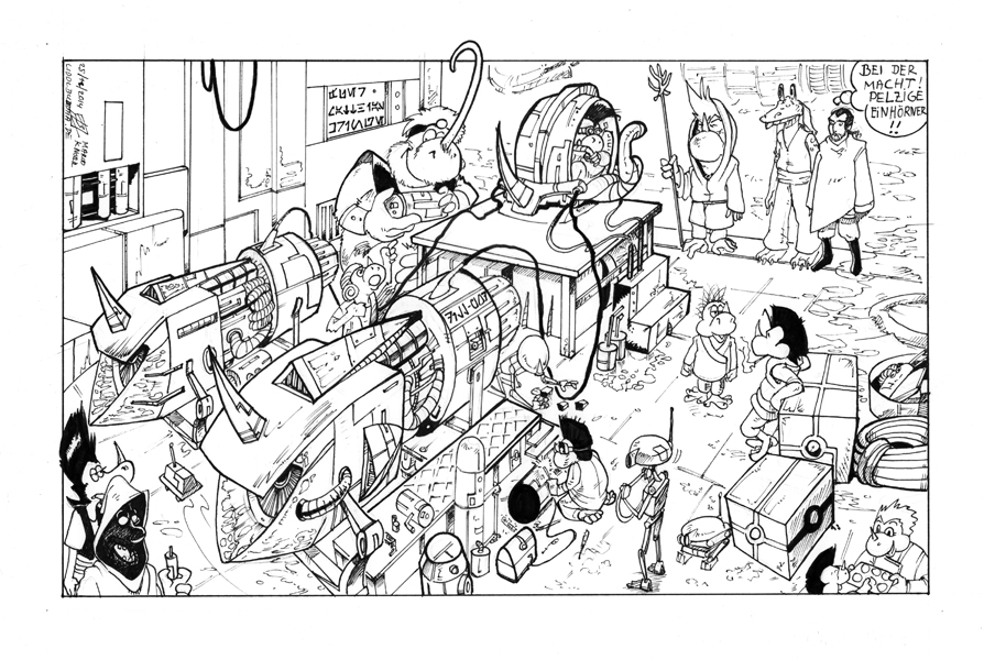 Illustration: WIP Geschenkarbeit (2) 5