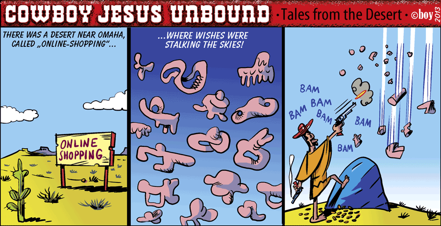 Comic: COWBOY JESUS #3 4