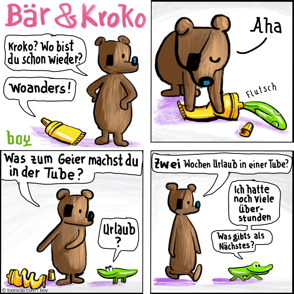 Cartoon: Bär&Kroko Staffel 20 10