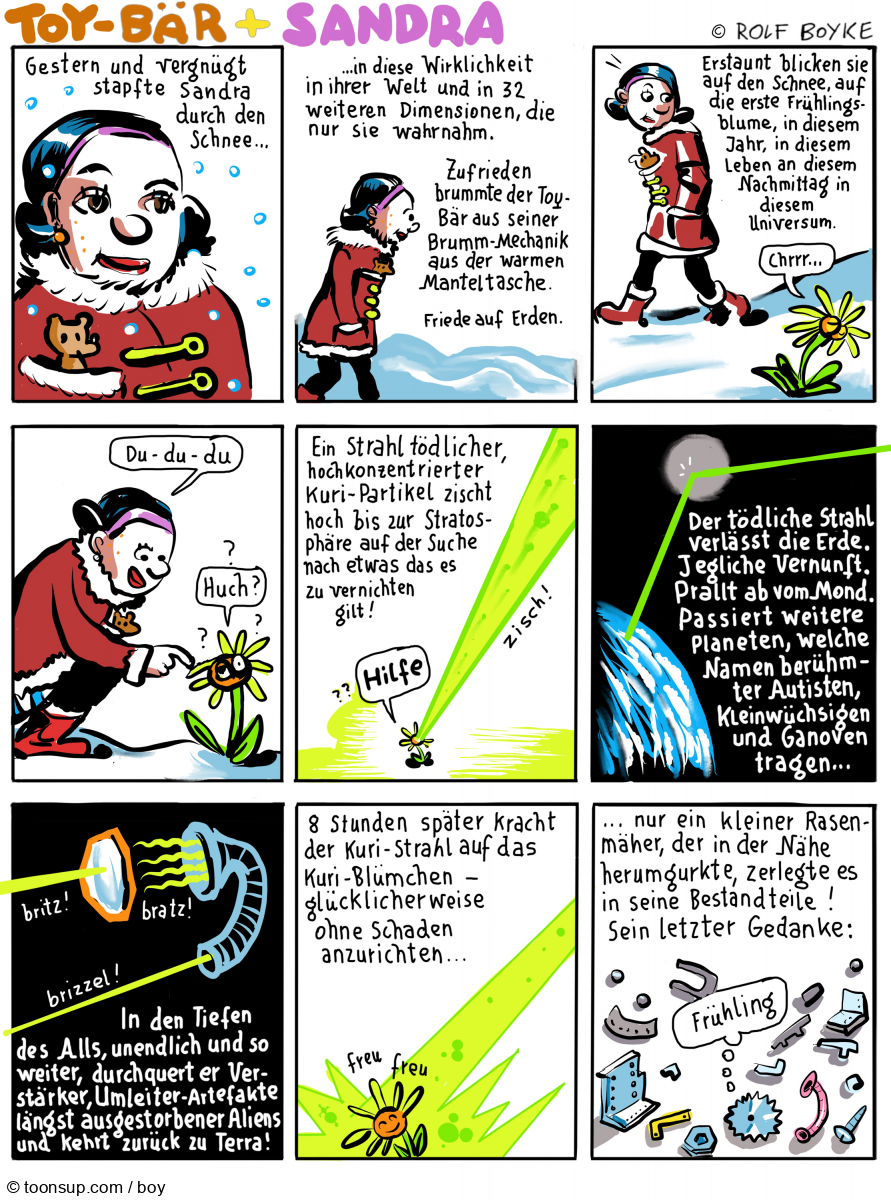 Cartoon: Frühlingserwachen #5 1