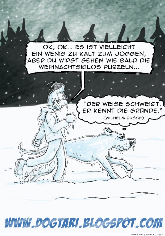 Cartoon: Vorsätzlich Joggen Teil 2 1