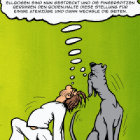 Yoga mit Dogge Teil 17