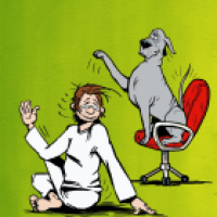 Yoga mit Dogge Teil 26