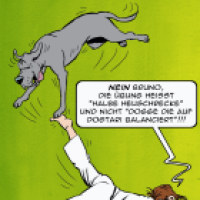 Yoga mit Dogge Teil 36