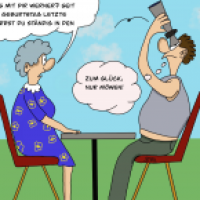 Wer kreist denn da über mir?