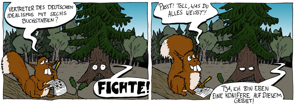 Comic: Deutscher Wald 1