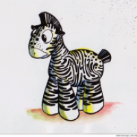 Psychedelic Zebra