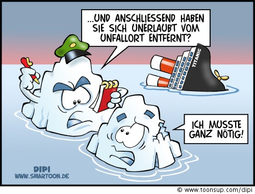 Cartoon: Fahrerflucht 1