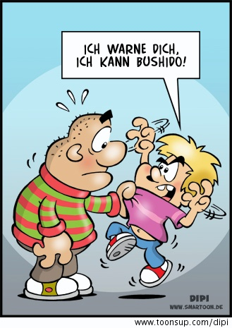 Cartoon: Neuer Kampfsport 1