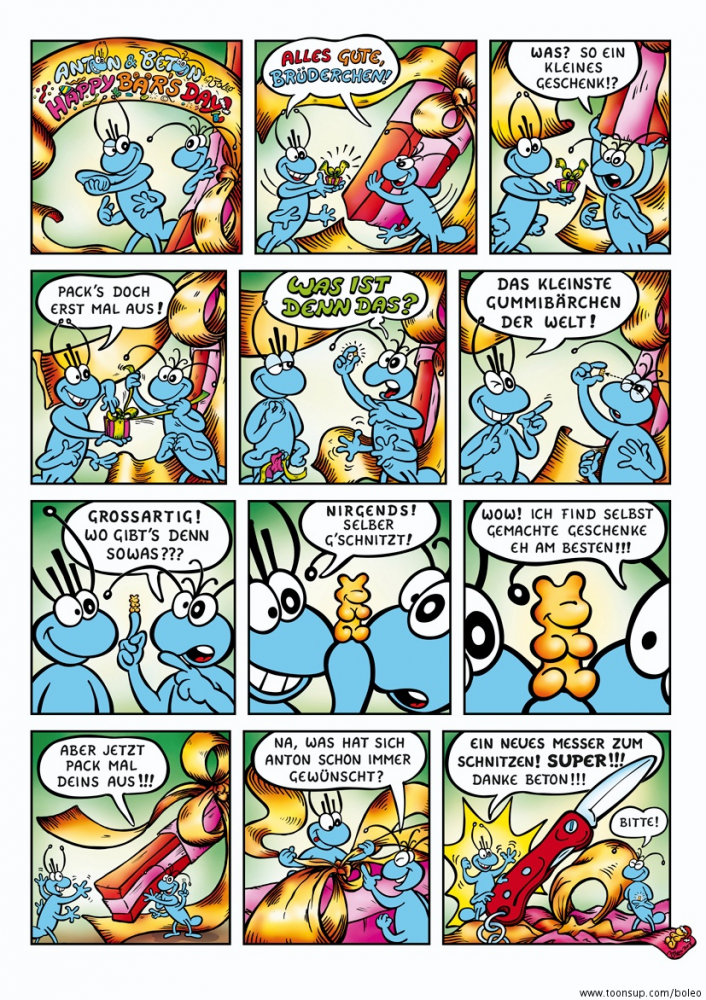Comic: Happy Bärsday 1