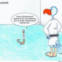 Rudi der Regenwurm - Wurftechnik