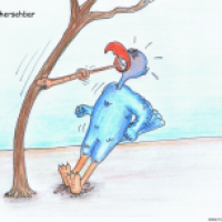 Rudi der Regenwurm - vorhersehbar