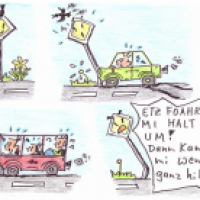 Das Vorfahrtsschild