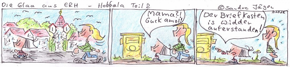 Comic: Hobbala (der Briefkasten) 2