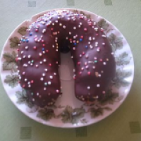 Hufeisendonut und Veganer Trend