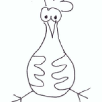 Ein verrücktes Huhn (kleiner vorösterlicher Gruß)