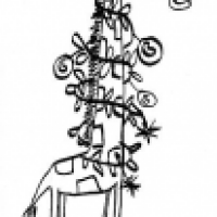Die Weihnachtsgiraffe