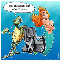 Cartoon-Art Challenge - Meerjungfrau