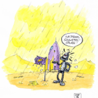 Die neue Welt - Cartoons