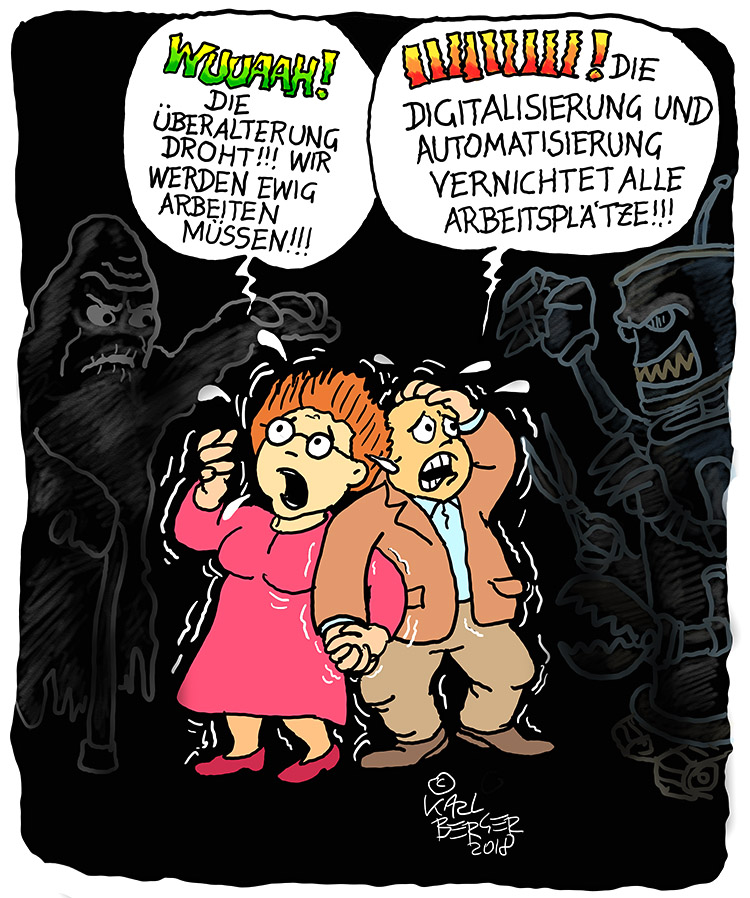 Cartoon: Geisterstunde 1