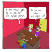 aufgabe gefressen