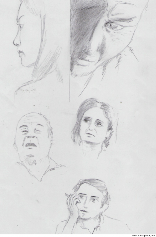 Illustration: Character Sketches 4