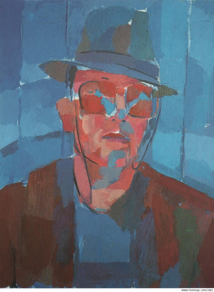 Illustration: I.D. Booth (Self Portrait 1992) 1