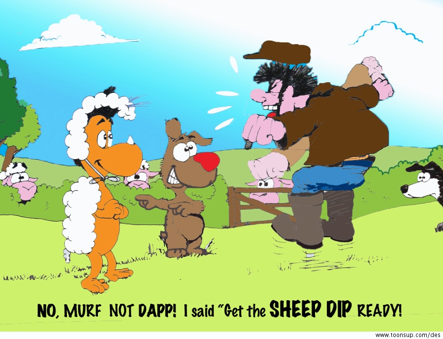 Cartoon: Sheep Dapp 1
