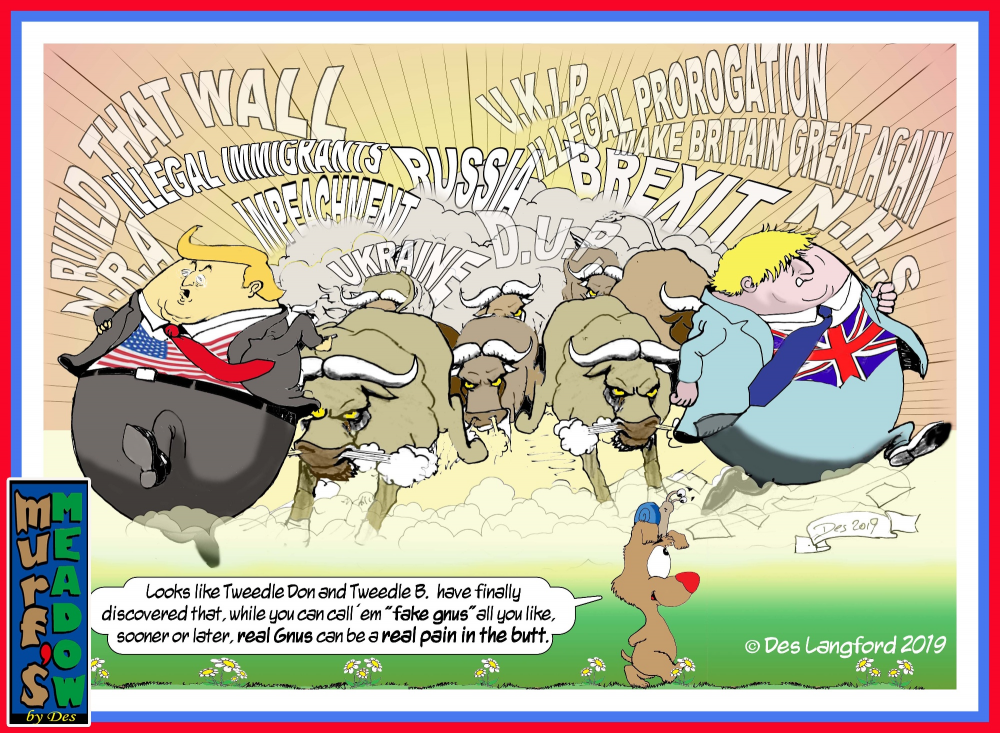 Cartoon: No Gnus is Good Gnus 1