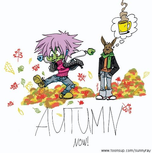 Cartoon: Herbst 1