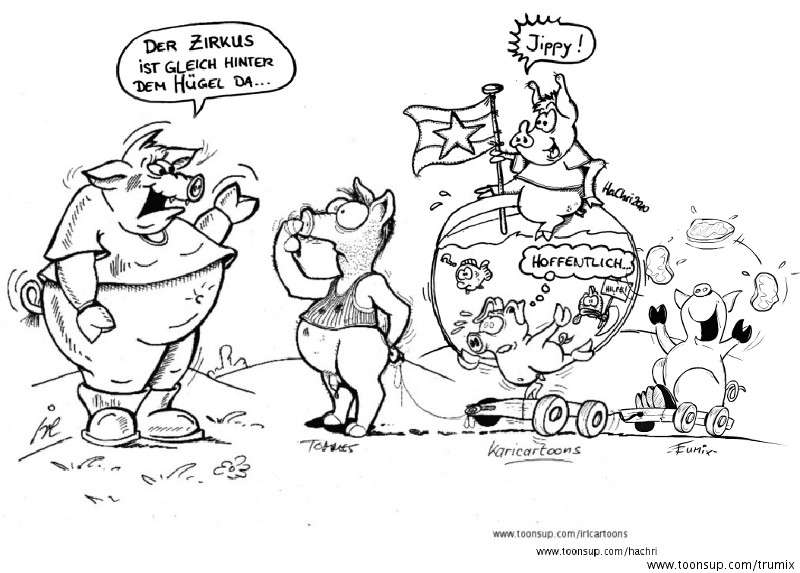 Cartoon: Schweinchen3 1