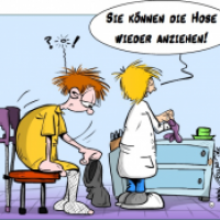 Neues aus der Klinik: Das kann dauern ...