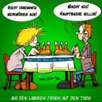 Hauptsache billig ...