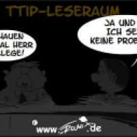 Neulich im TTIP-Leseraum