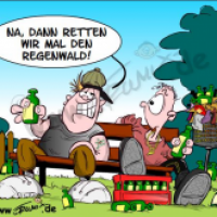 Retter des Regenwaldes