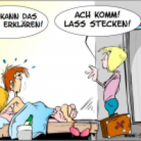 Lass stecken ...