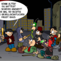 Schlimme Kindheit ...