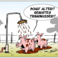 Reinstes Trinkwasser