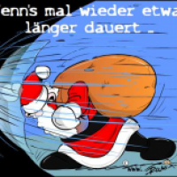 Wenn's mal wieder länger dauert ...