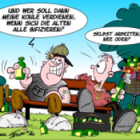 Corona: Jung gegen Alt